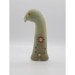 Mughal 24k Gold Handmade Jade Sword Handle